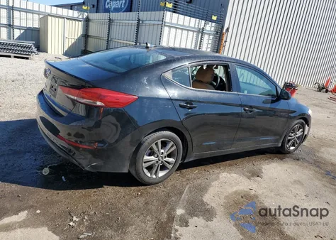2018 Hyundai Elantra Sel из США, поврежденный, VIN 5NPD84LF7JH370559